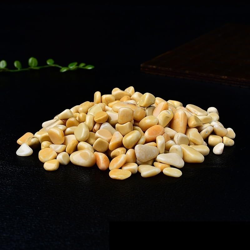 NASTYA Natural Topaz Crystal Gravel for Fountain and Decor