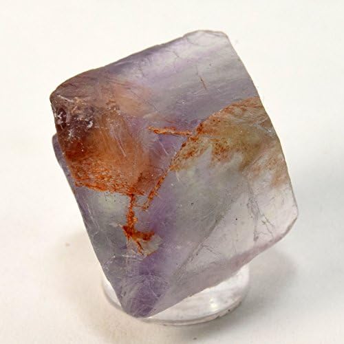 HQRP 125ct Natural Purple Orange Fluorite Rough Specimen