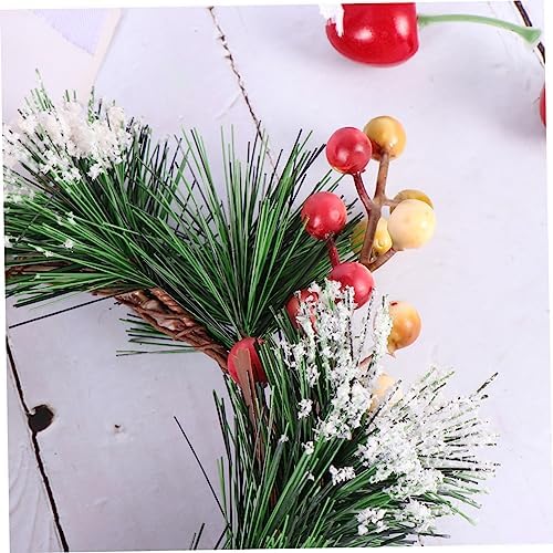 Cabilock Resin Berry Garland Wreath for Front Door