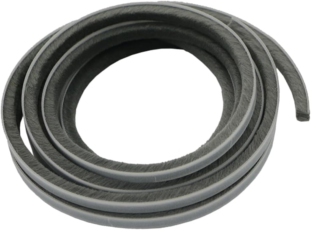 STOBOK 10ft Door Draft Stopper Grey