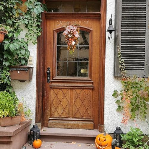 Fall Floral Teardrop Swag for Autumn Decor