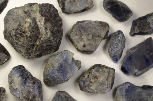 Fantasia Large Blue Sapphire Rough Stones 18 Lb
