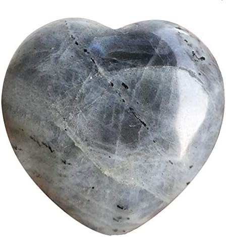 Polished Heart Stone Healing Crystal 15 Inch
