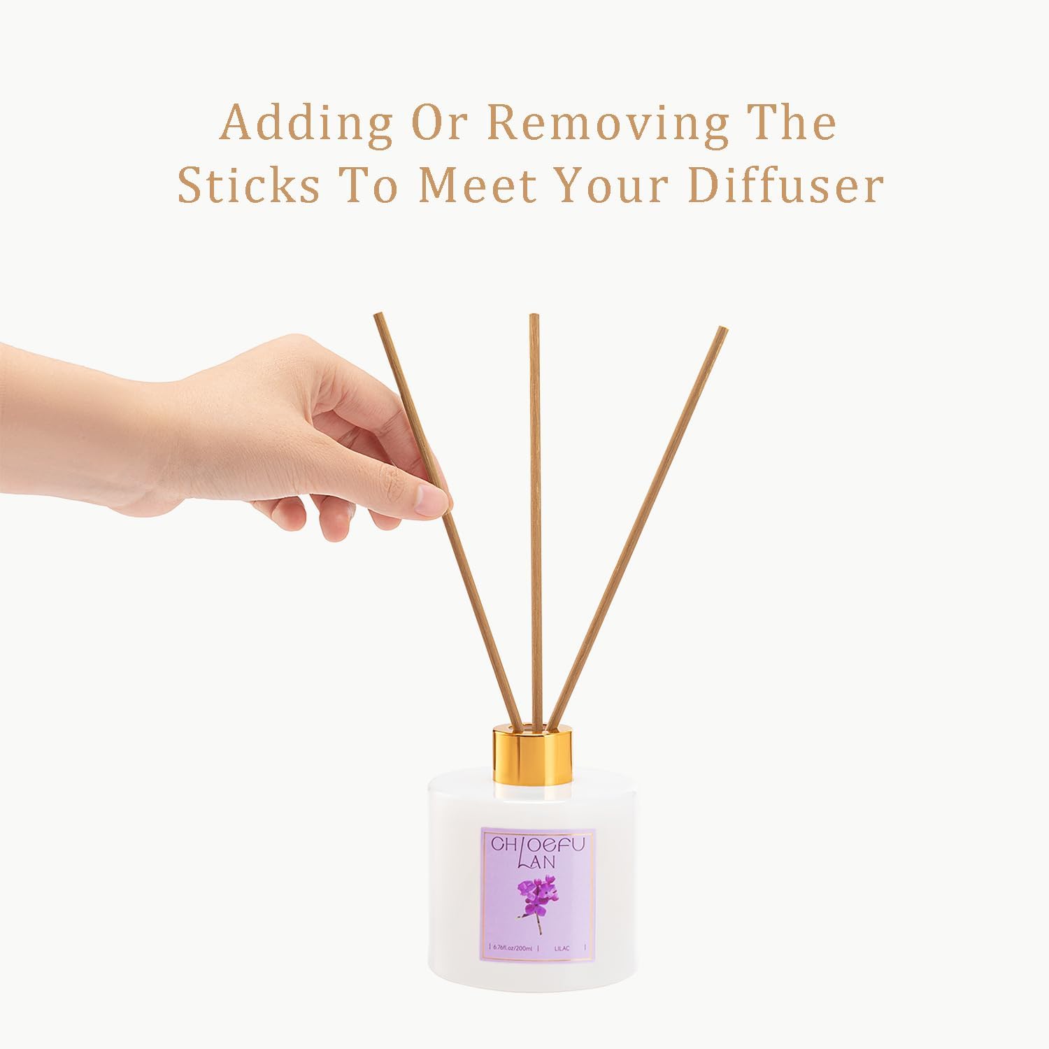 Chloefu Lan Lilac Diffuser Oil Set 67 Oz
