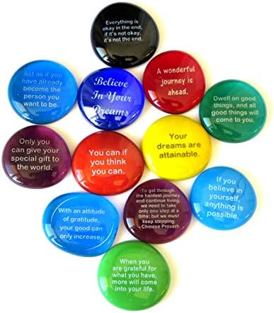 Destiny Stones 12 Glass Stones for Positive Future