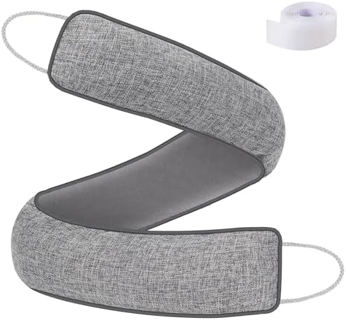 UUYUUY Door Draft Stopper 48 Grey All-Season Gap Filler