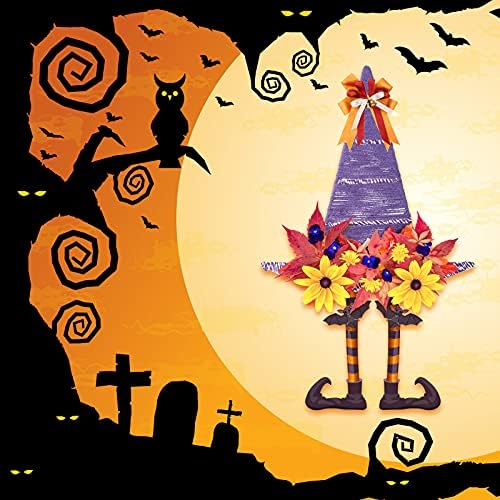 Hotop Witch Hat Metal Wreath Frame 2 Pack 126x134 Inch