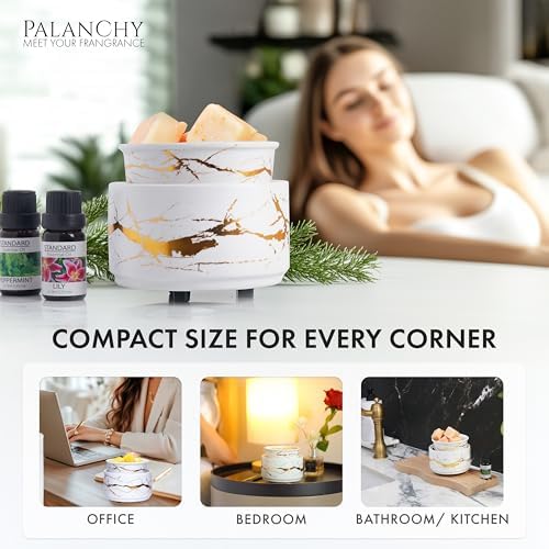 PALANCHY 3-in-1 Wax Melt Warmer Ceramic Electric