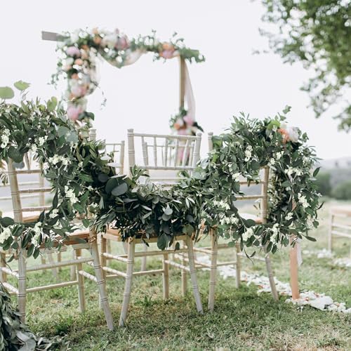 20 Inch Artificial Eucalyptus Wreath for Front Door