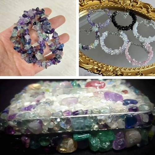 Rainbow Fluorite Tumbled Stones 22lb 9-12mm