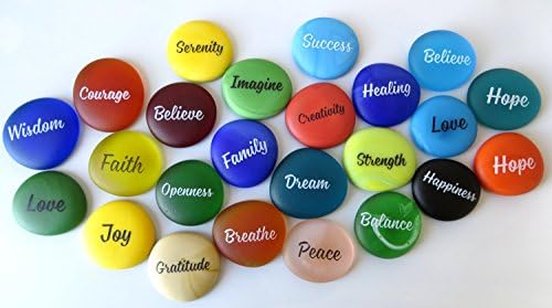 Lifeforce Glass Sea Stones Set of 24