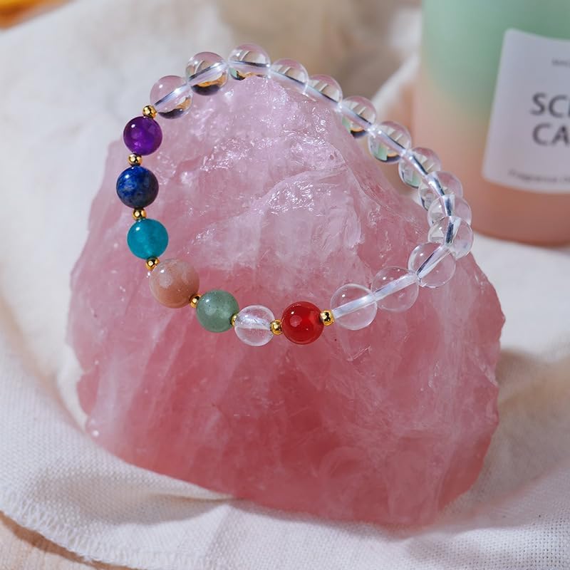 1 Pink Large Natural Crystal Raw Stone for Aromatherapy and Home Decor