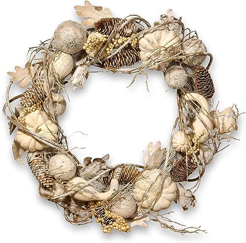 National Tree Company Artificial Autumn Wreath 20 Inches