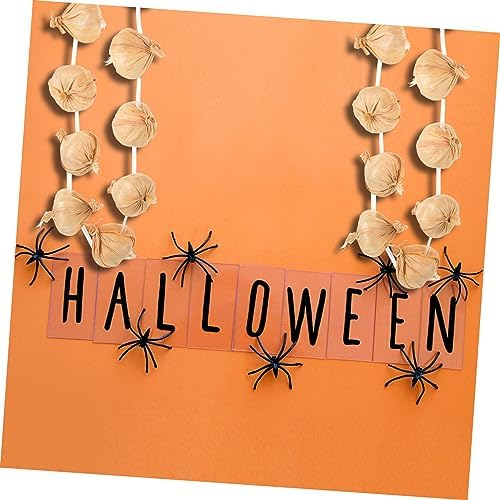 Cabilock Simulated Garlic String Wreath for Halloween Cosplay Stage Decorations