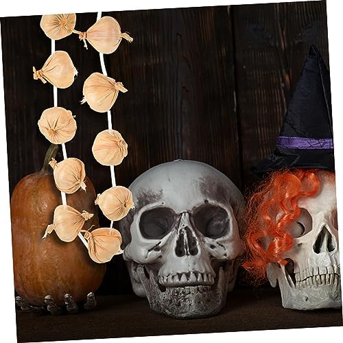 Magiclulu Artificial Garlic String Wreath Decor