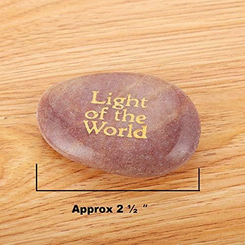 16PCS Names of Jesus Christ Engraved Stones