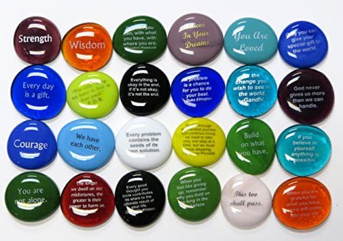 Encouragement Stones Set of 100 with Display