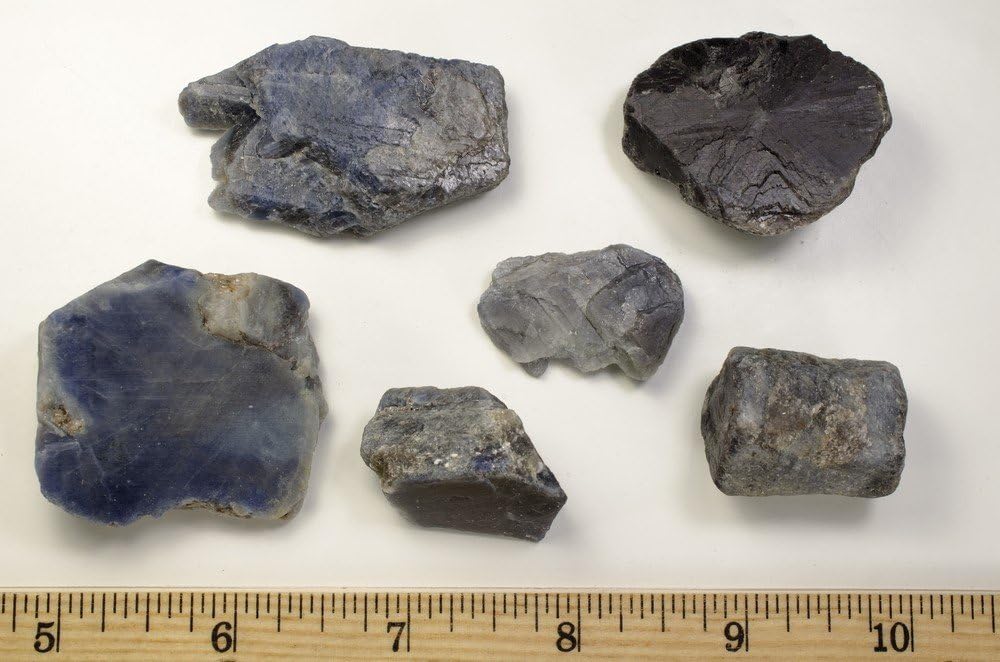 Fantasia Large Blue Sapphire Rough Stones 18 Lb