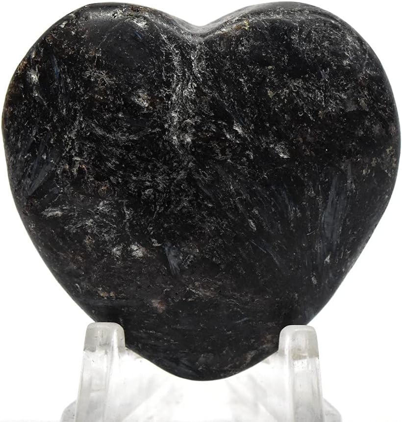 Astrophyllite Heart Crystal Decor Stones