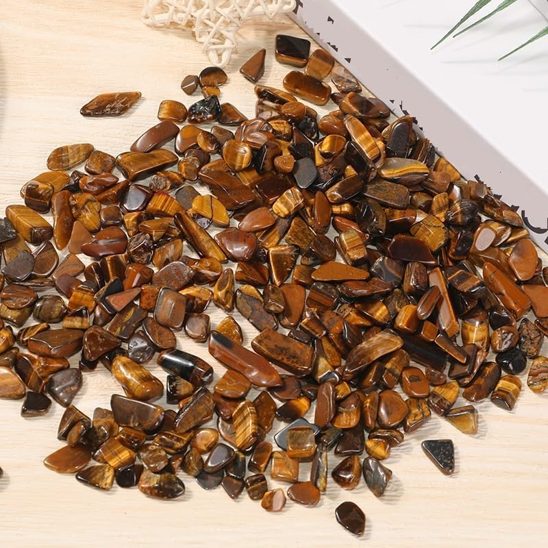 NASTYA Natural Tiger Eye Crushed Stones Decorations