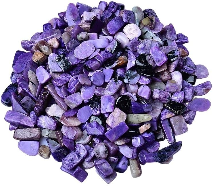 NASTYA Natural Amethyst Crystal Gravel 5-7mm 500g