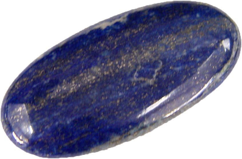 BUTW Lapis Lazuli Worry Palm Healing Stone Carving