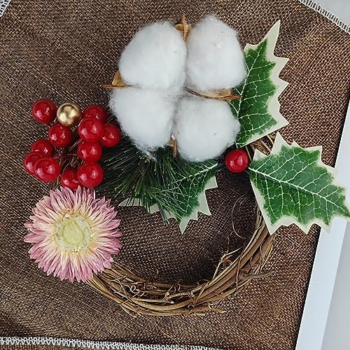 TIHOOD 16PCS 4 Inch Grapevine Wreath Garland