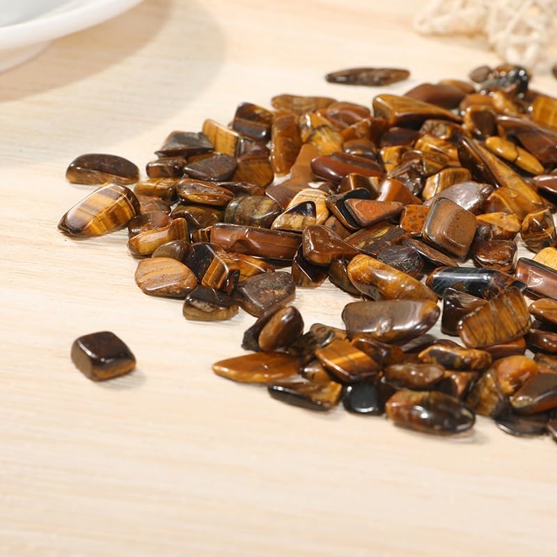 NASTYA Natural Tiger Eye Crushed Stones Decorations
