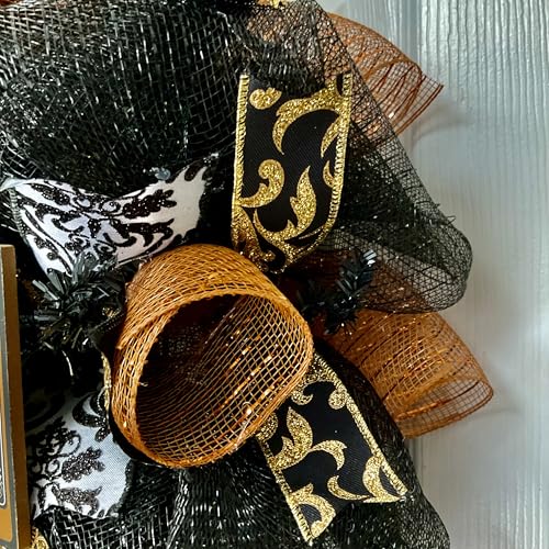 Wood Tarot Card Halloween Wreath 24 or 28 Inches