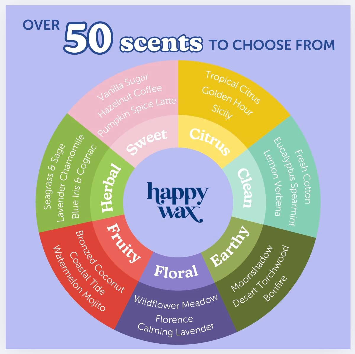 Happy Wax Forever Fall Collection Soy Wax Melts 6 Oz