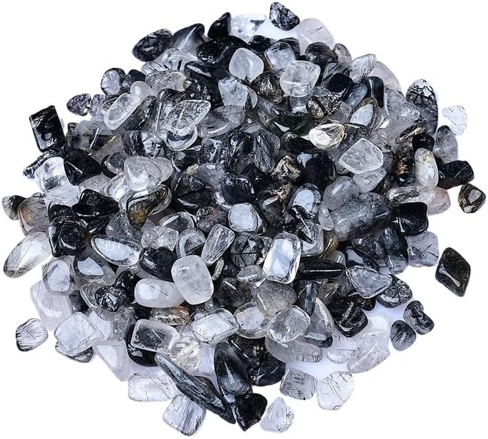 Natural Black Crystal Gravel 9-12mm for Fountain Decoration
