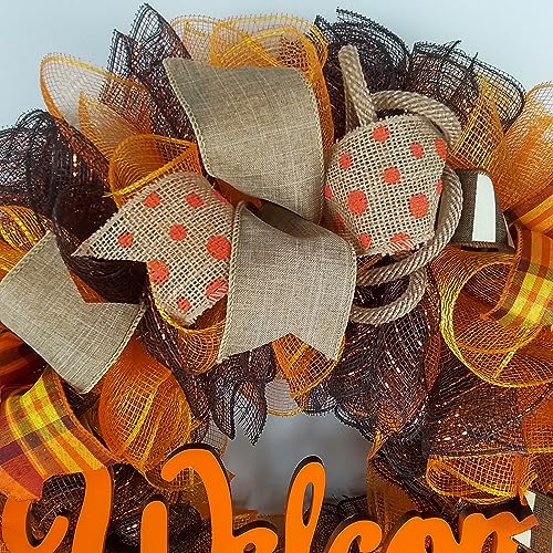 Fall Wreaths for Front Door