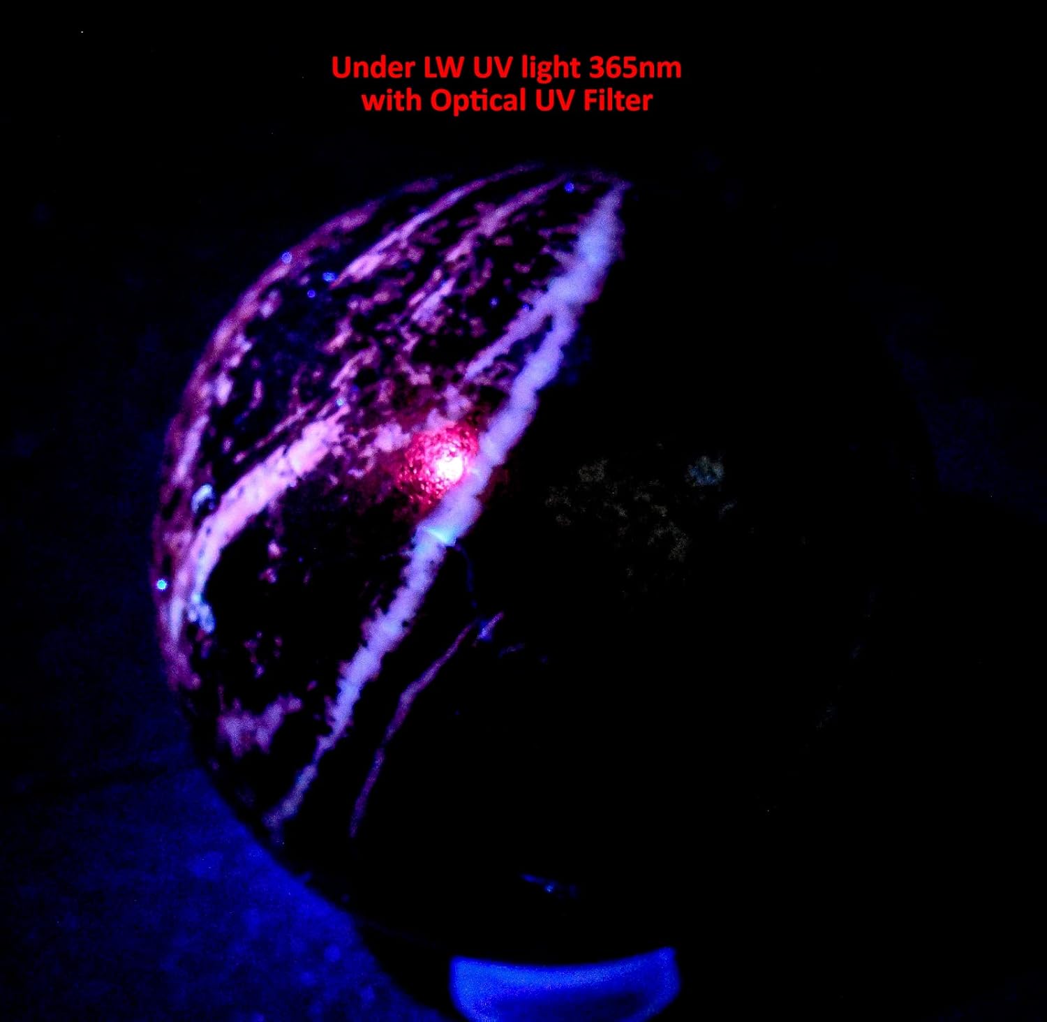 55mm Deep Purple Lilac Kammererite Sphere with Stand