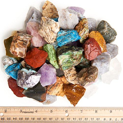 18 Lbs Natural Premium Madagascar Rough Stone Mix - Large