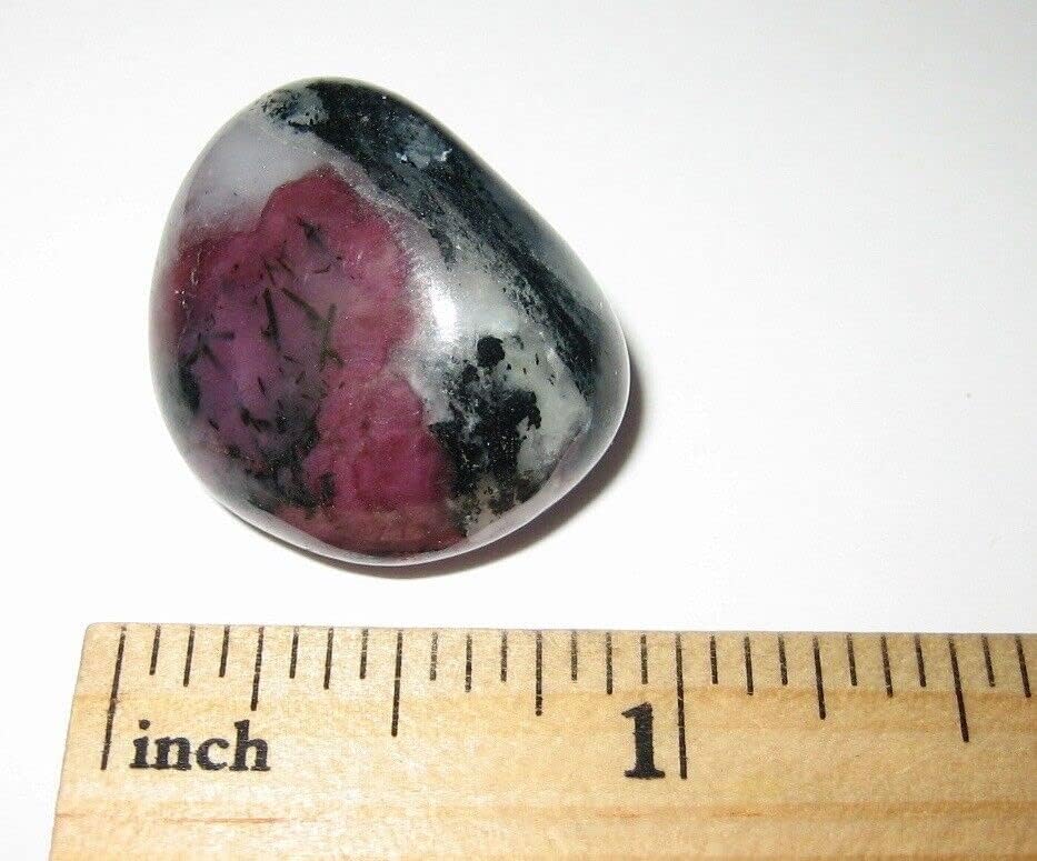 New 1 Inch Tumbled Polished Eudialyte Crystal Stone Sweden BI-440RO