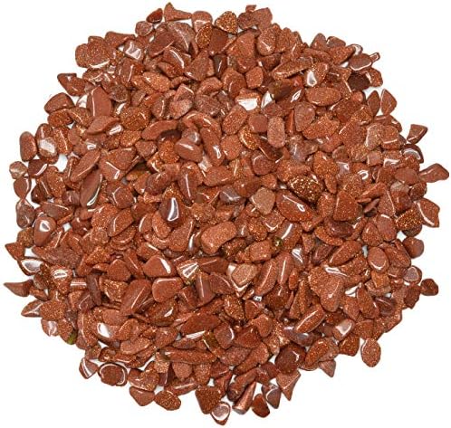 Hypnotic Gems 3 Lbs Polished Goldstone Rock Chips