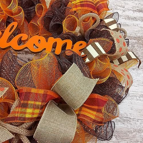 Fall Wreaths for Front Door