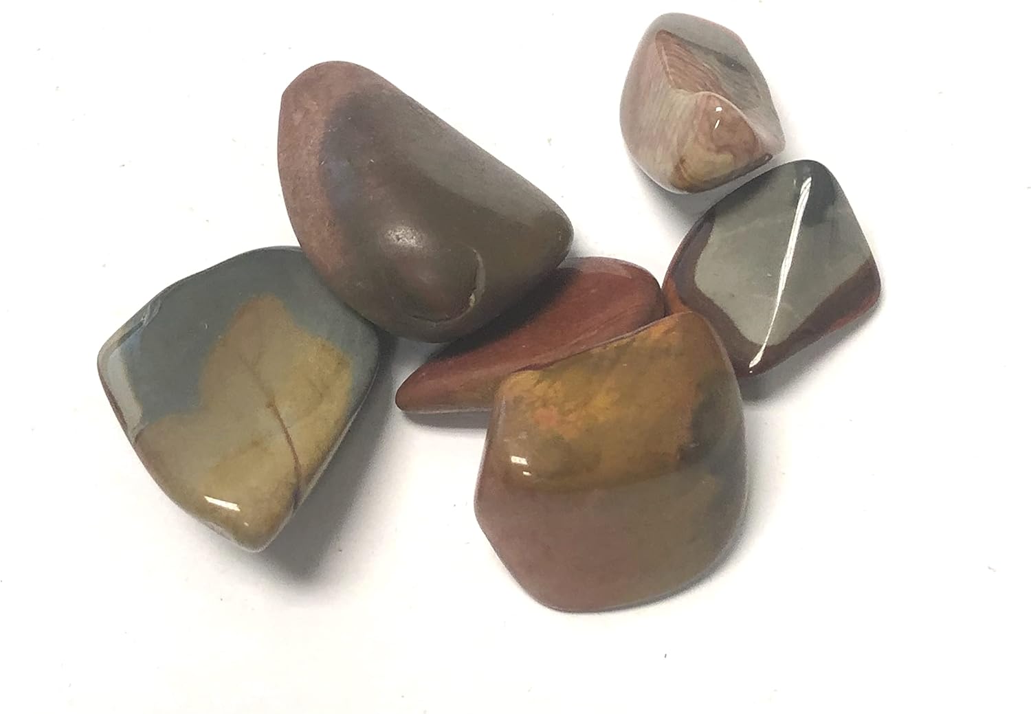 Tumbled Fancy Jasper - 3 lb Natural Stone Set