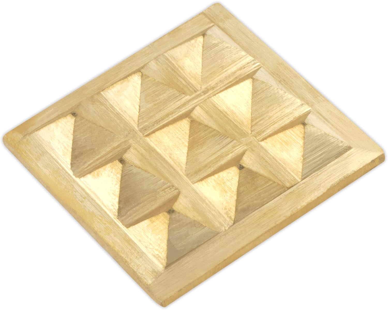 Brass 2 Layer Vastu Pyramid for Home and Office