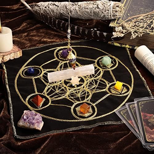 Rockcloud Healing Stone Totem Energy Mat Meditation Kit for Beginners