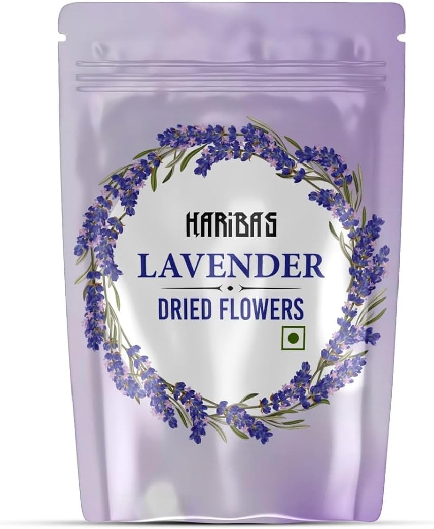 Organic Dried Lavender Flowers 20gm for Tea and Bath