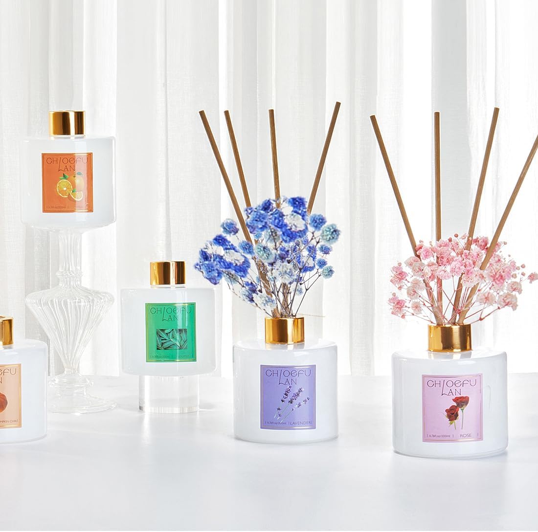Chloefu LAN Eucalyptus Reed Diffuser Gift Set