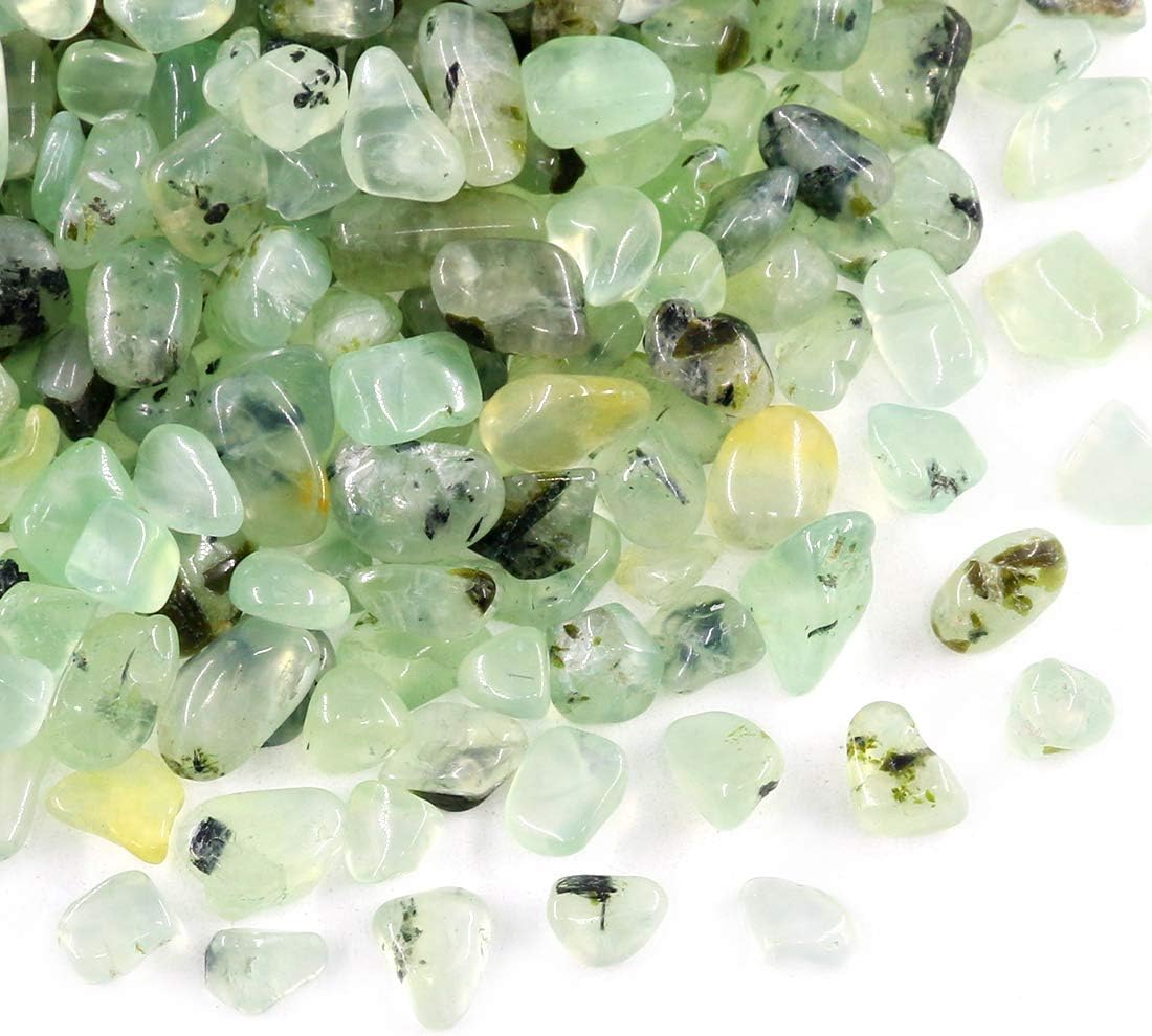 Swpeet Green Aventurine Tumbled Stones 11lbs for Jewelry and Decor