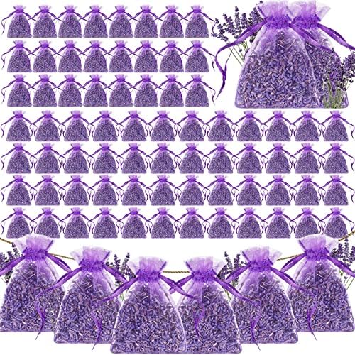 Demissle 160 Pcs Lavender Sachets for Home Fragrance