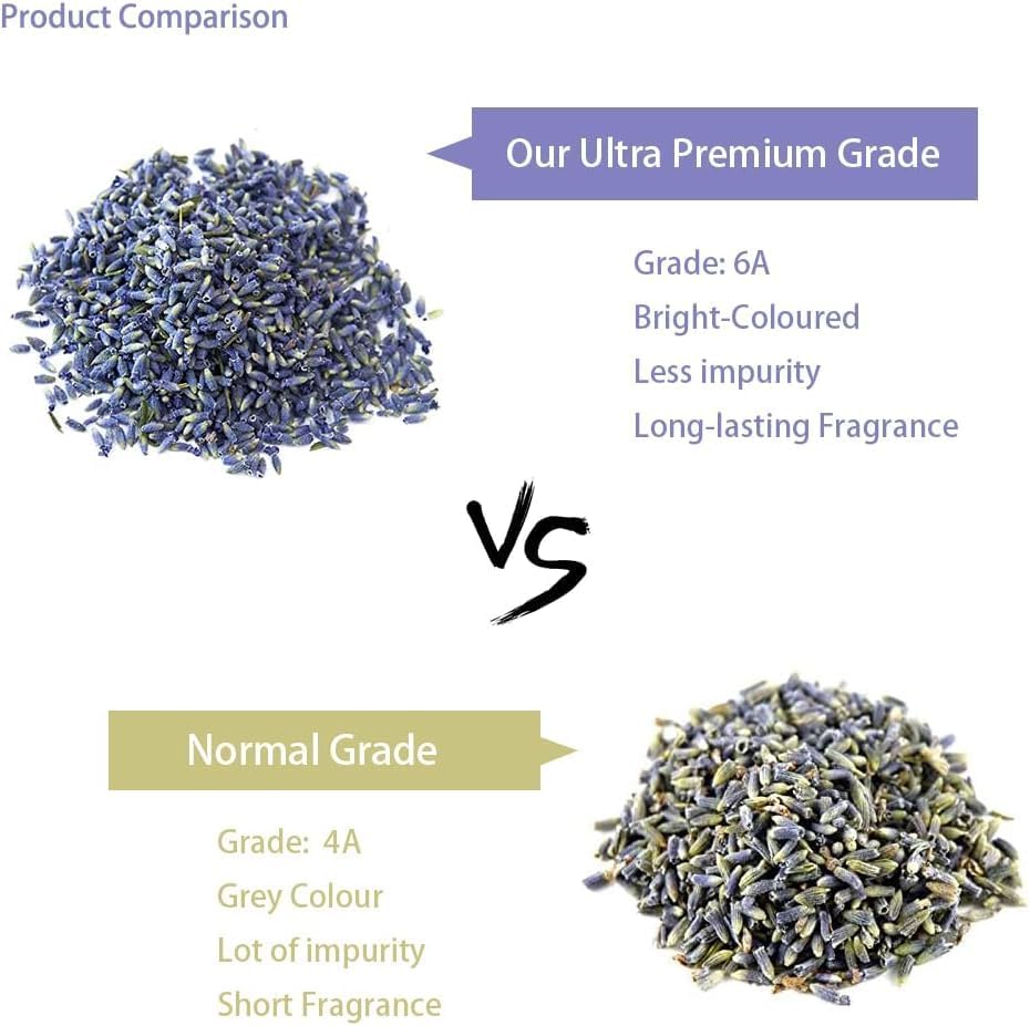 Natural Dried Lavender Buds 100g Bulk for Crafts and Fragrance