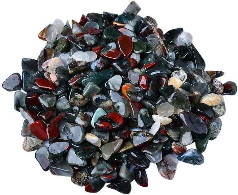 NASTYA Natural Dragon Blood Stone Gravel 7-9mm 1000g