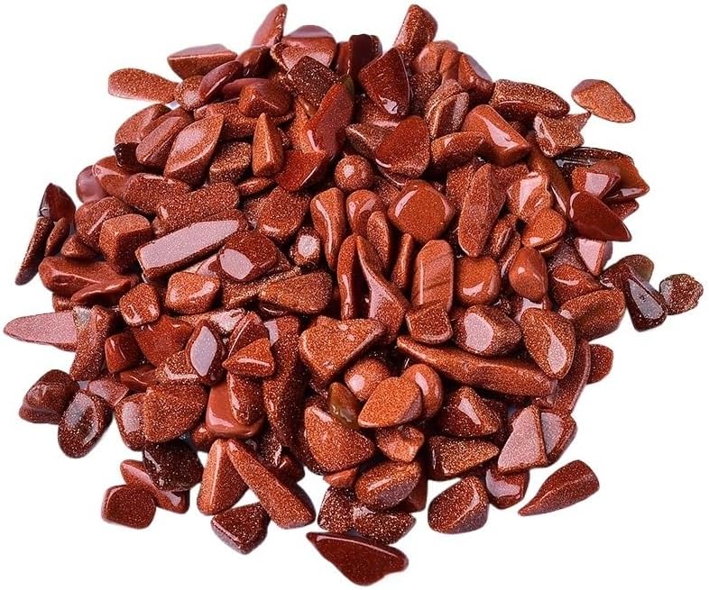 NASTYA Natural Gold Sand Stone Tumbled for Fountain Decor