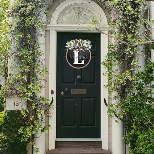 Billamb 26 Letter House Wreath Welcome Sign