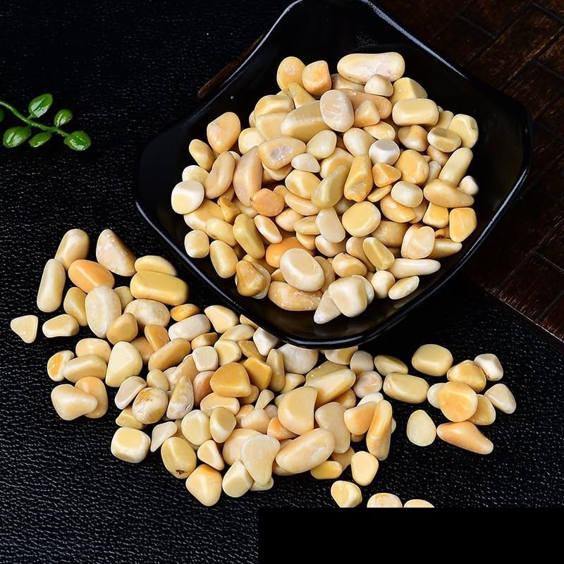 NASTYA Natural Topaz Crystal Gravel for Fountain and Decor