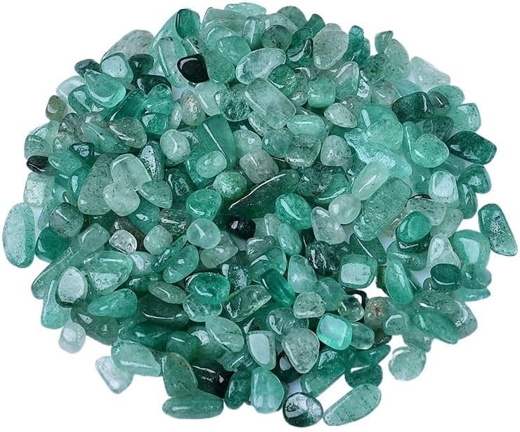 NASTYA Natural Green Crystal Gravel for Fountain Decoration
